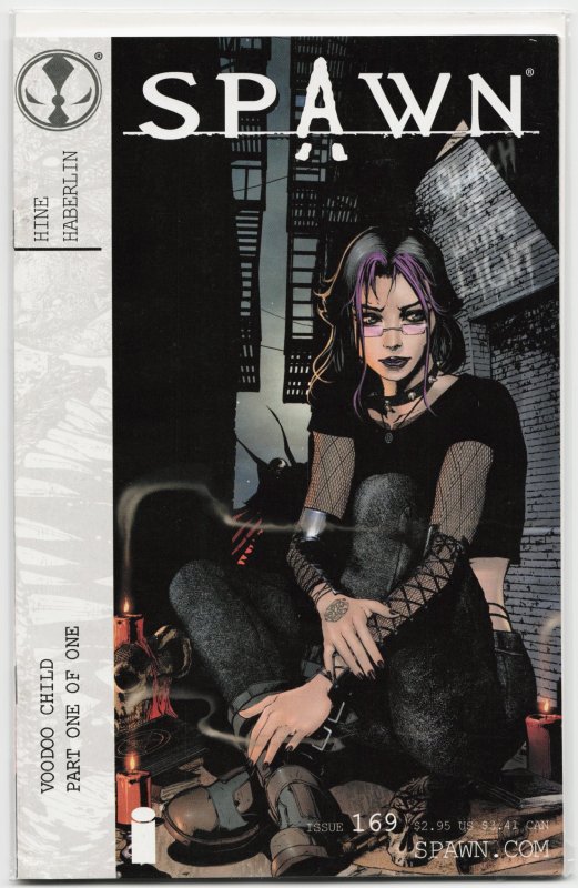 Spawn #169 (Image Comics, 2007), raw, ungraded comic book — front cover