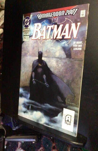Batman Annual #15 (DC Comics, 1991), raw comic book in NM- condition — front cover
