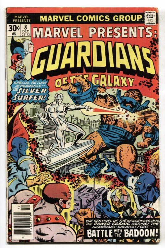 Marvel Presents #8 (Marvel Comics, 1977), raw comic book in FN condition — front cover