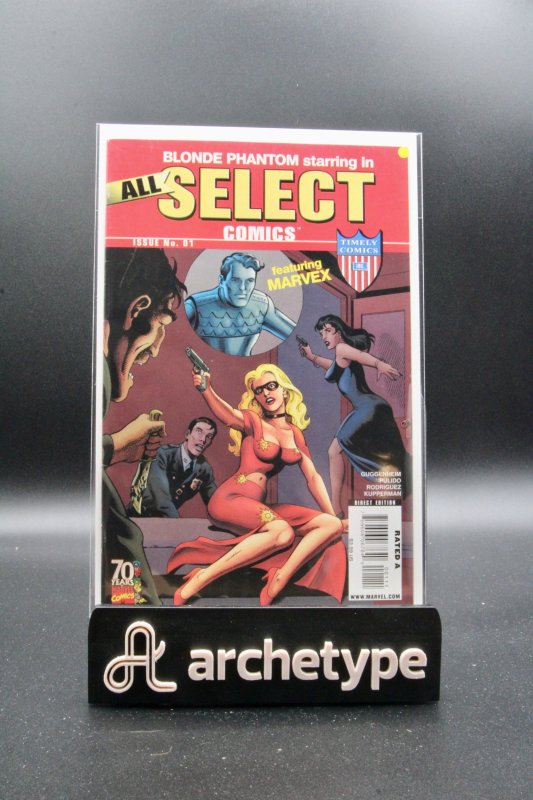All Select Comics 70th Anniversary Special #1 (Marvel Comics, 2009), raw, ungraded comic book — front cover