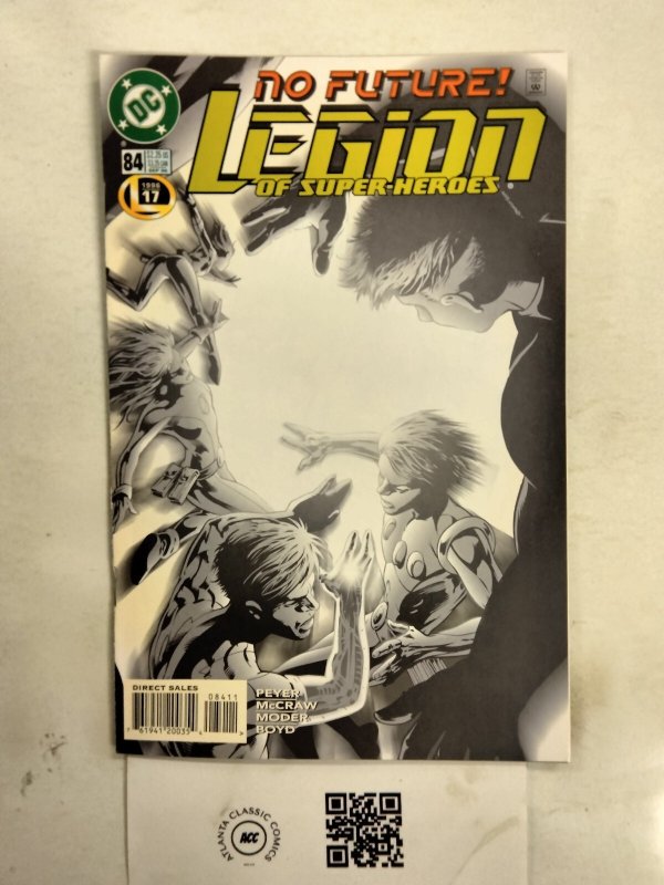 Legion of Super-Heroes #84 (DC Comics), raw comic book in NM condition — front cover