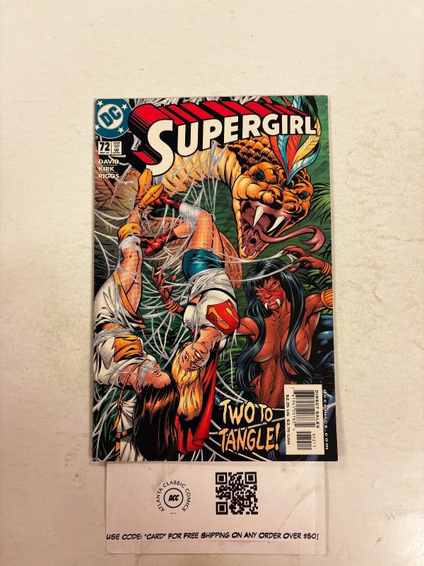 Supergirl #72 (DC Comics), raw comic book in NM condition — front cover