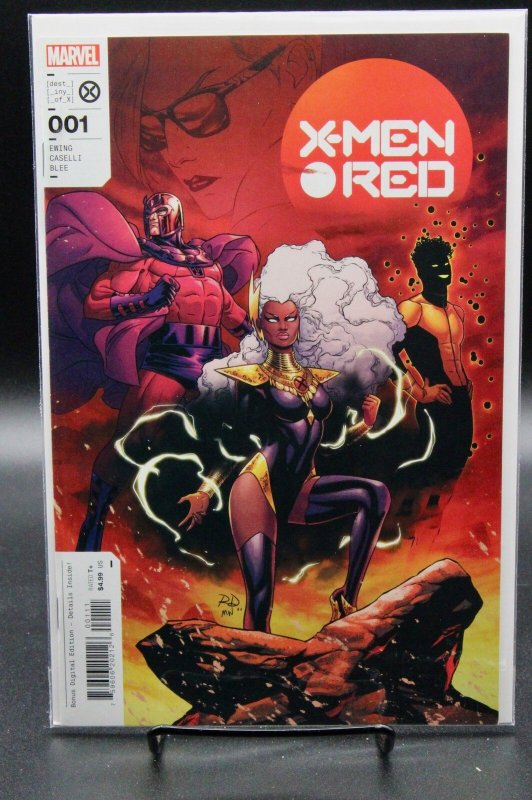 X-Men: Red: The Broken Land #1 (Marvel Comics, 2022), raw, ungraded comic book — front cover