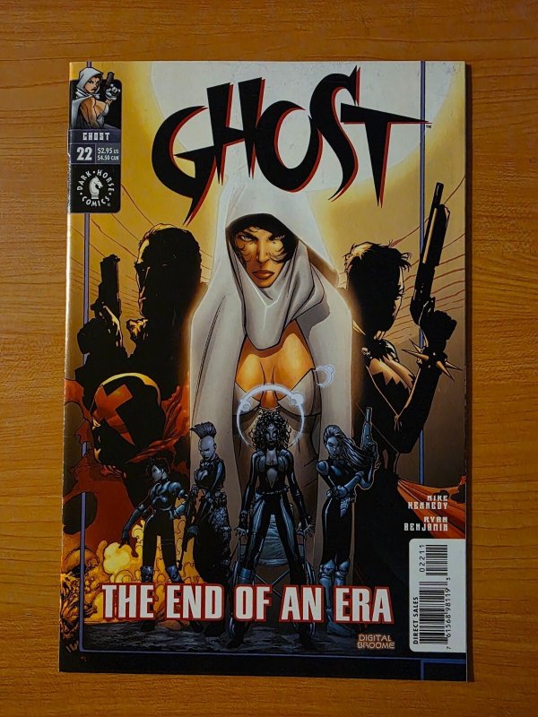 Ghost #22 (Dark Horse Comics, 2000), raw comic book in NM condition — front cover
