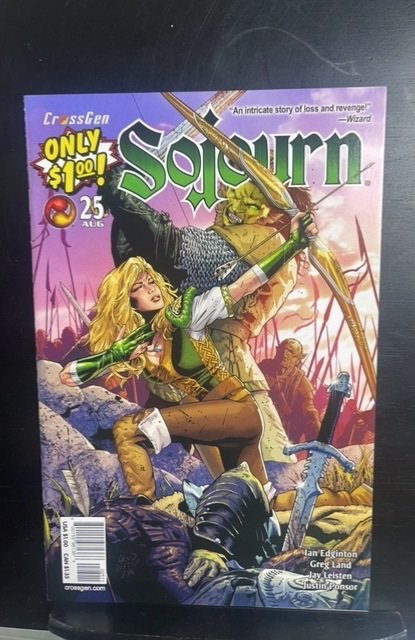 Sojourn #25 (2003), raw, ungraded comic book — front cover