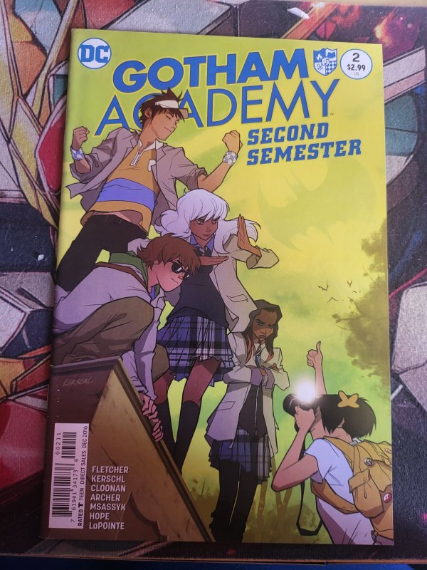 Gotham Academy: Second Semester #2 (2016), raw, ungraded comic book — front cover