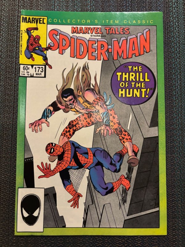 Marvel Tales #173 (Marvel Comics, 1985), raw, ungraded comic book — front cover