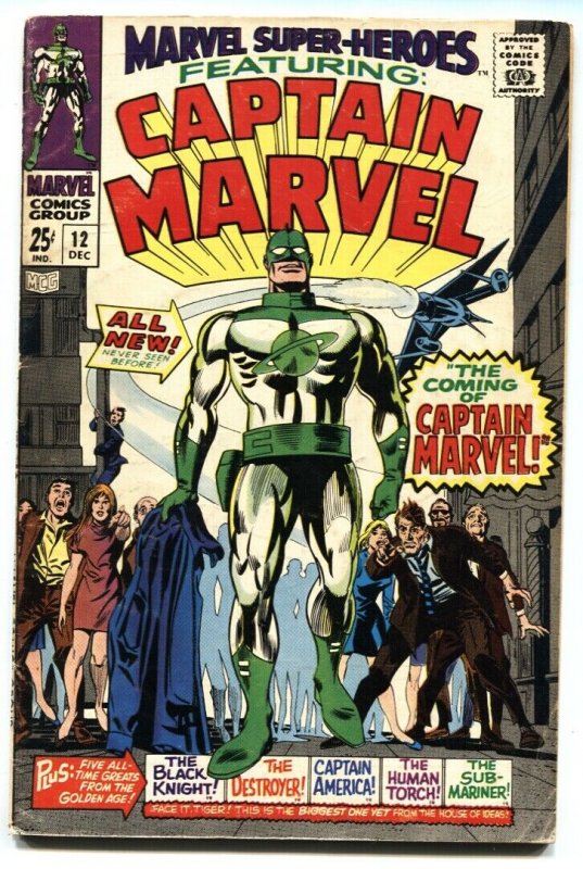 Marvel Super-Heroes #12 (Marvel Comics, 1993), raw comic book in FN- condition — front cover