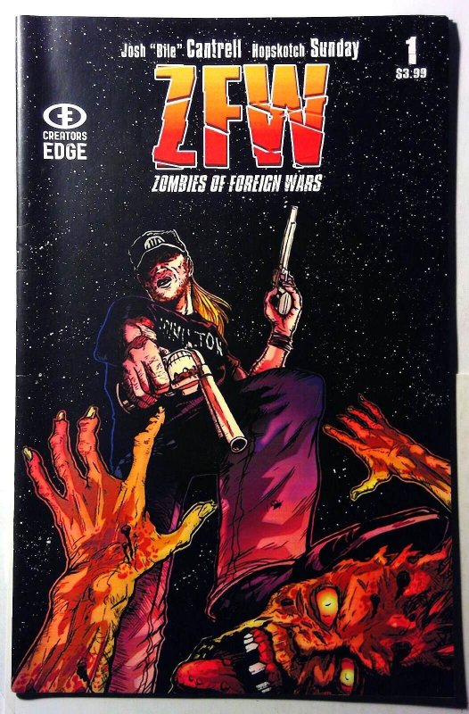 ZFW Zombies of Foreign Wars #1 (2010), raw, ungraded comic book — front cover