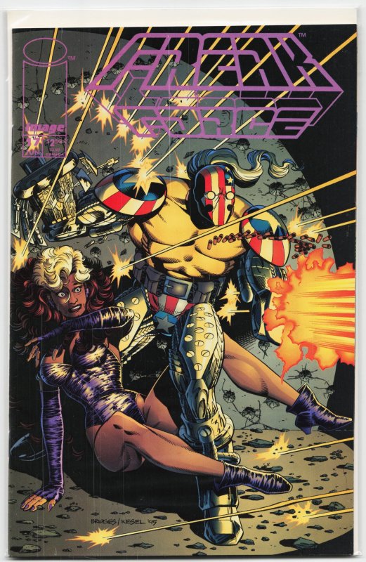 Freak Force #17 (Image Comics, 1995), raw, ungraded comic book — front cover