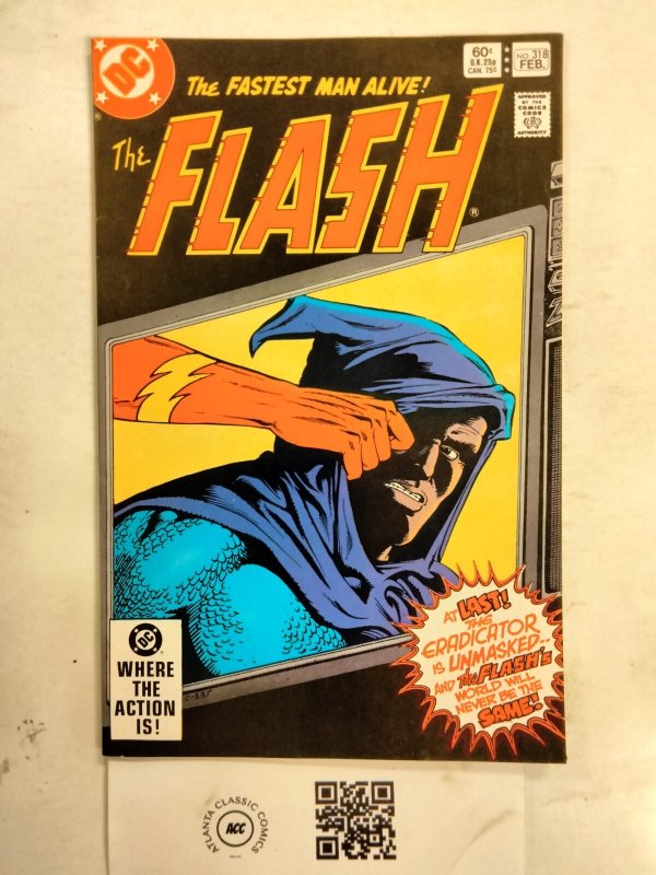 The Flash #318 (DC Comics, 1983), raw comic book in NM condition — front cover