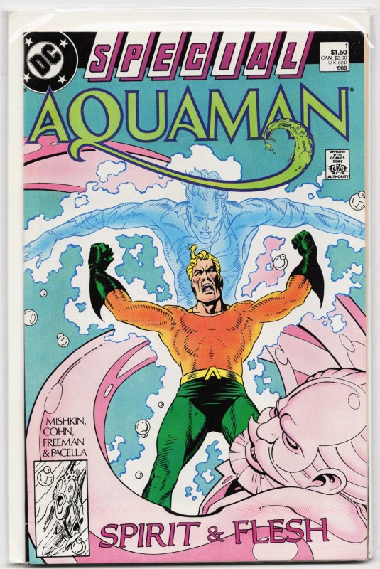 Aquaman Special (1988) Aquaman (DC Comics, 1988), raw, ungraded comic book — front cover