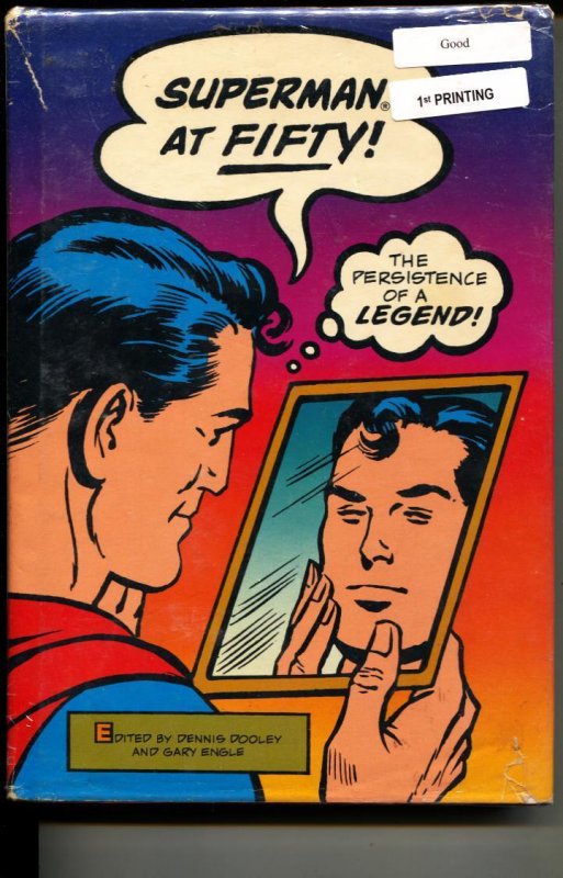Superman at Fifty Hardcover Sealed, raw, ungraded comic book — front cover