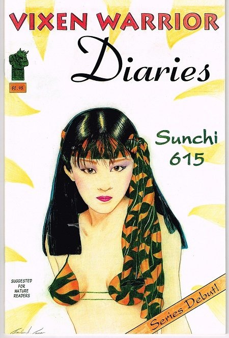 Vixen Warrior Diaries (1993) (1993), raw, ungraded comic book — front cover