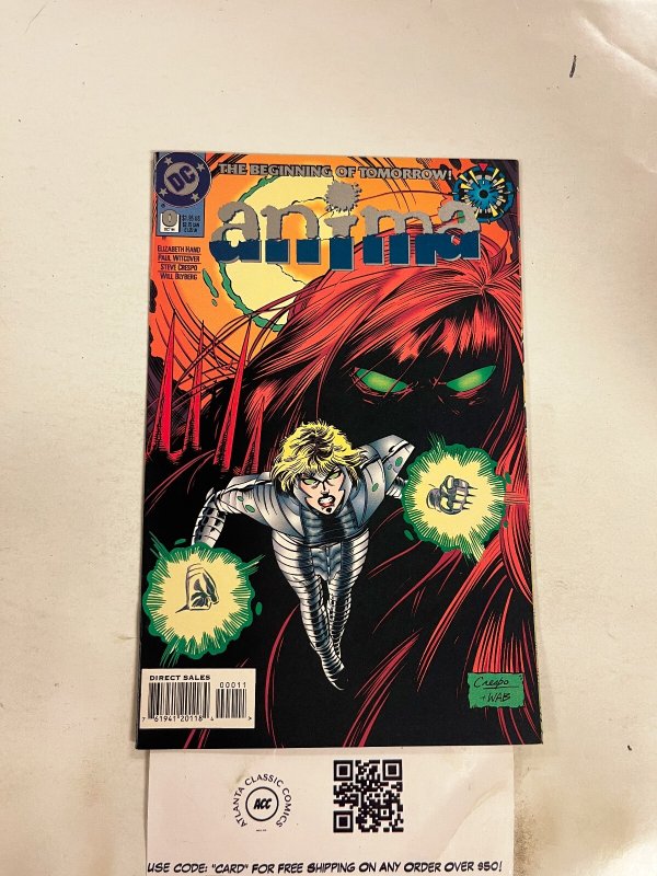 Anima #0 (DC Comics), raw comic book in NM condition — front cover