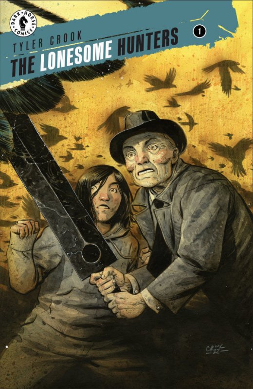 The Lonesome Hunters #1 (Dark Horse Comics, 2022), raw comic book in VF condition — front cover