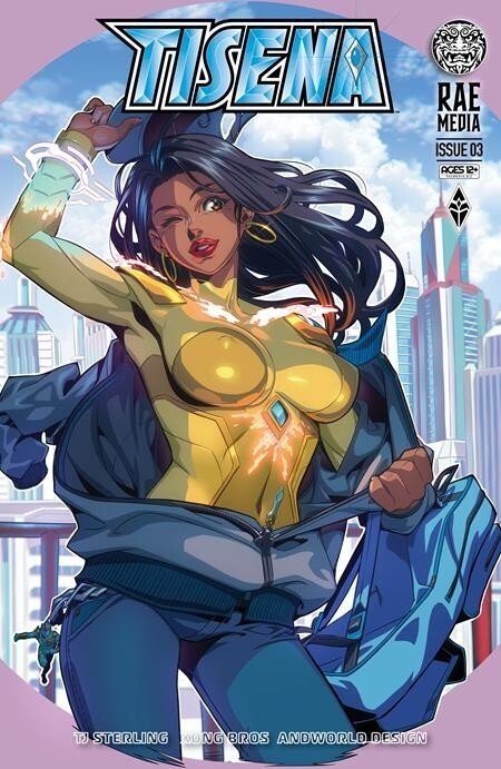Tisena #3 (2026), raw, ungraded comic book — front cover