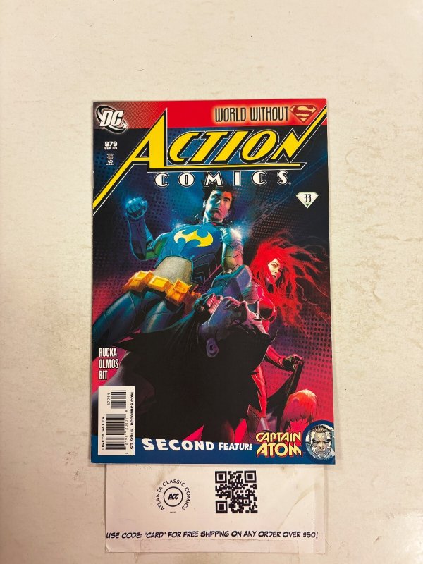 Action Comics #879 (DC Comics), raw comic book in NM condition — front cover