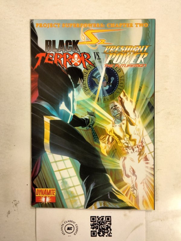 Project Superpowers #1 (Dynamite Entertainment, 2008), raw comic book in NM condition — front cover