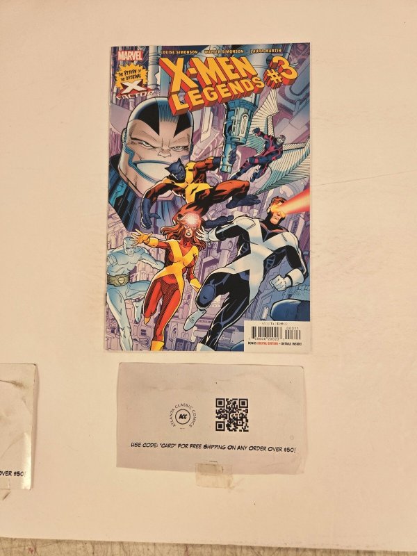 X-Men Legends #3 (Marvel Comics), raw comic book in NM condition — front cover