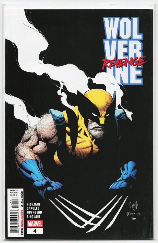 Wolverine: Revenge: Red Band #4 (2025), raw, ungraded comic book — front cover