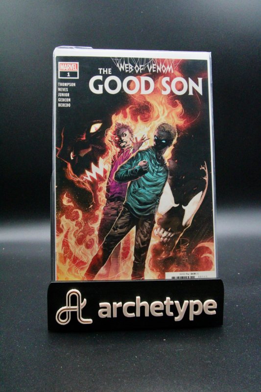 Web of Venom: The Good Son #1 (Marvel Comics, 2020), raw, ungraded comic book — front cover