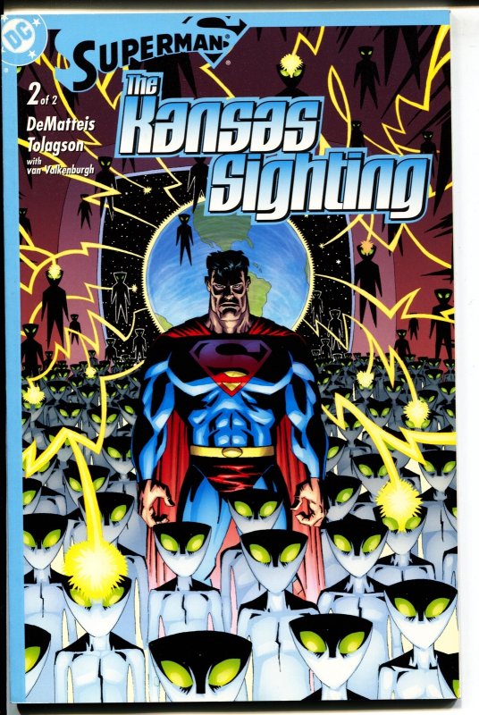 Superman: The Kansas Sighting #2 (DC Comics), raw, ungraded comic book — front cover
