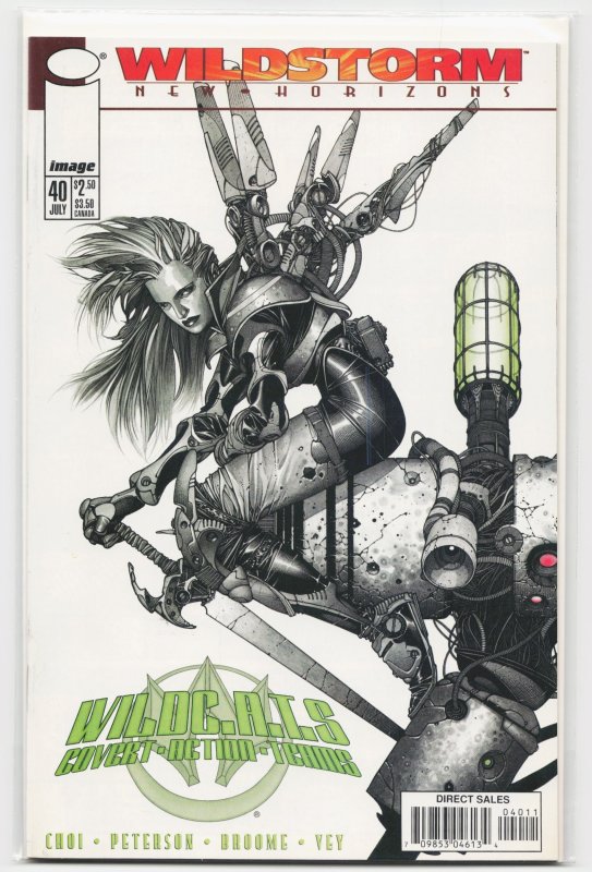 WildC.A.T.s: Covert Action Teams #40 (1997), raw, ungraded comic book — front cover