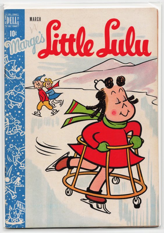 Marge's Little Lulu #9 (Dell, 1949), raw, ungraded comic book — front cover