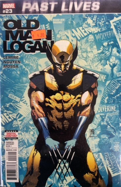 Old Man Logan #23 (Marvel Comics, 2017), raw, ungraded comic book — front cover