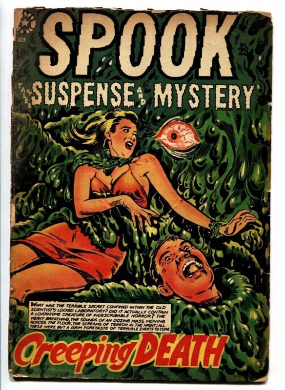 Spook #28, raw, ungraded comic book — front cover