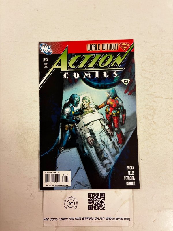 Action Comics #877 (DC Comics), raw comic book in NM condition — front cover