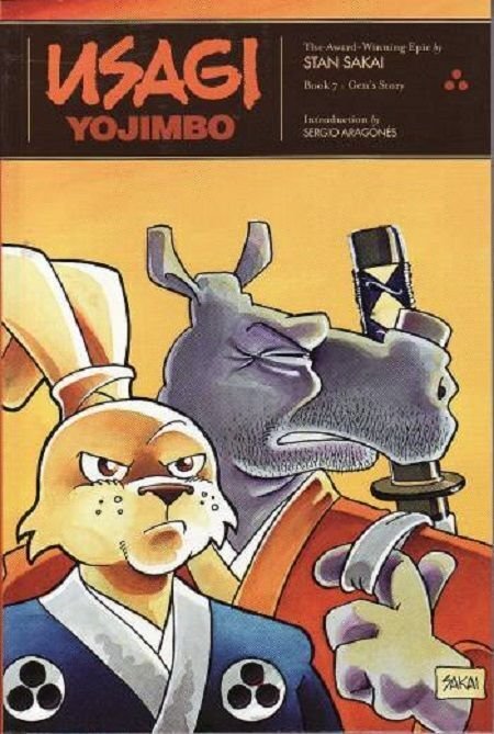 Usagi Yojimbo Vol.7 (1996) (1996), raw, ungraded comic book — front cover