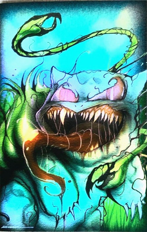 Fame: Satoshi Tajiri Terrificon Gorkem Squirtle/bulba Virgin/foil Covers Set., raw, ungraded comic book — front cover