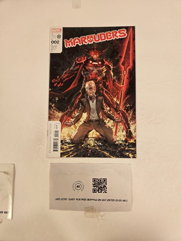 Marauders #2 (Marvel Comics), raw comic book in NM condition — front cover