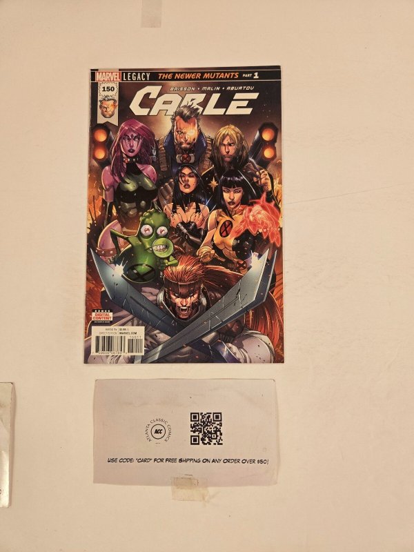Cable #150 (Marvel Comics), raw comic book in NM condition — front cover