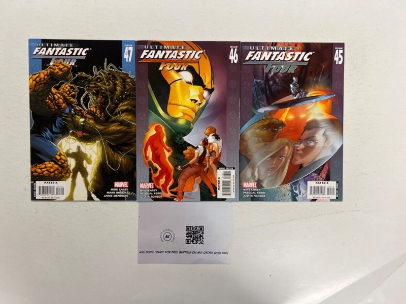 3 Fantastic Four DC Comic Books #45, raw, ungraded comic book — front cover