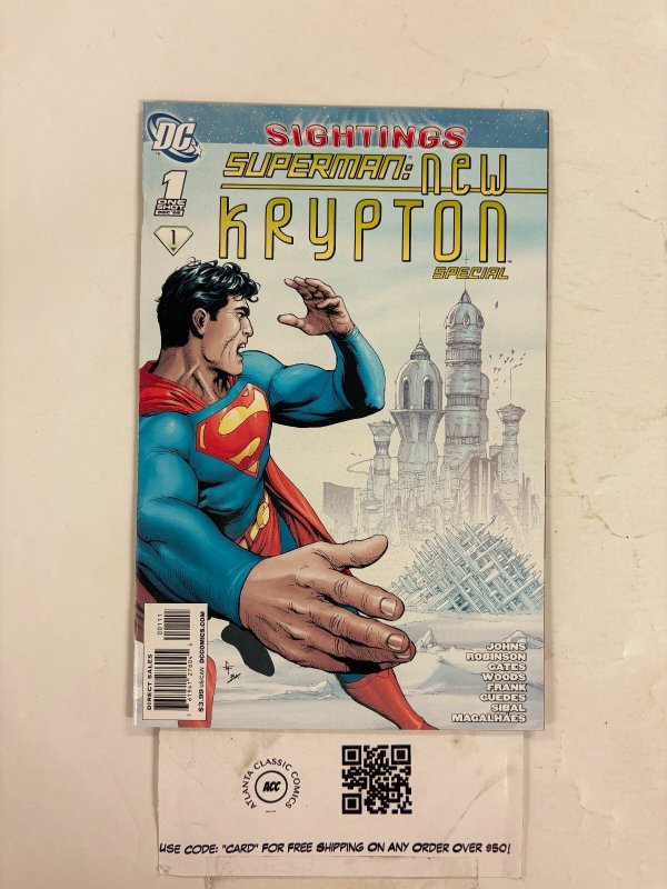 Superman: New Krypton Special #1 (DC Comics), raw comic book in NM condition — front cover