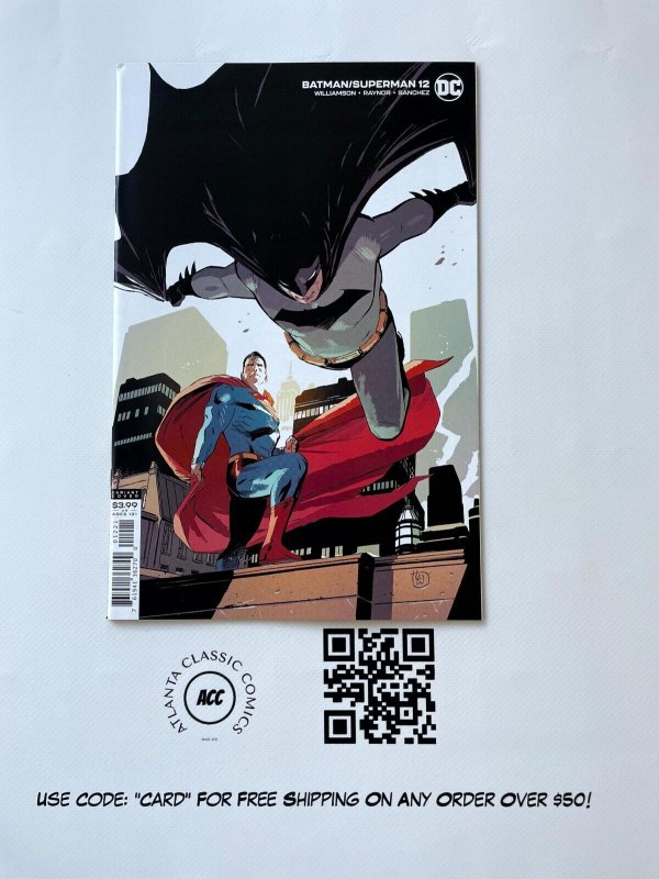 Batman / Superman #12 (DC Comics), raw comic book in NM condition — front cover