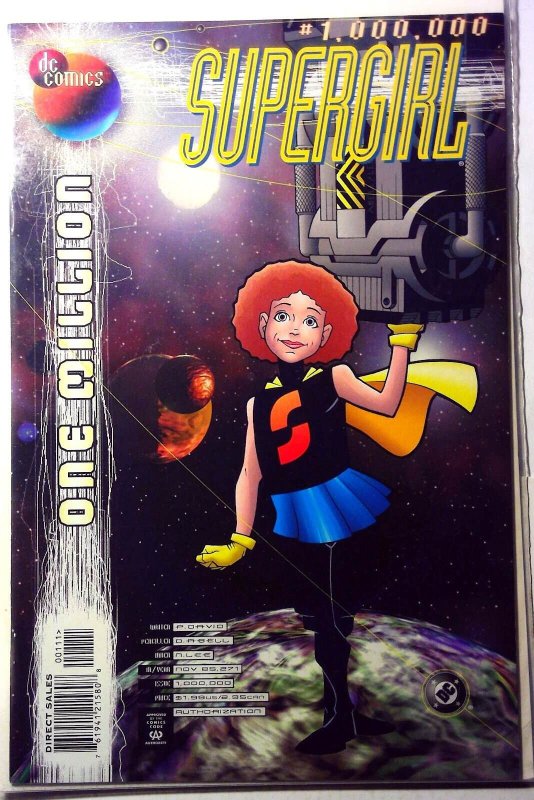Supergirl One Million #1 (DC Comics, 1998), raw, ungraded comic book — front cover