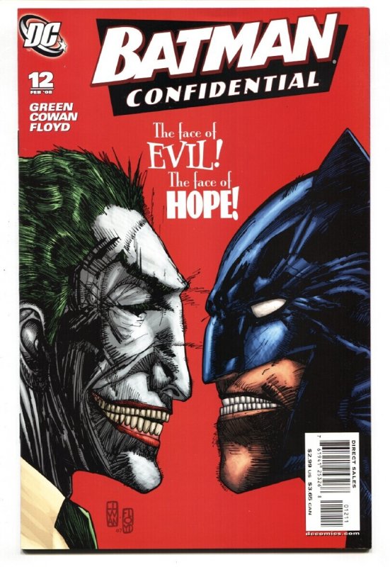 Batman Confidential #12 (DC Comics, 2007), raw comic book in NM- condition — front cover