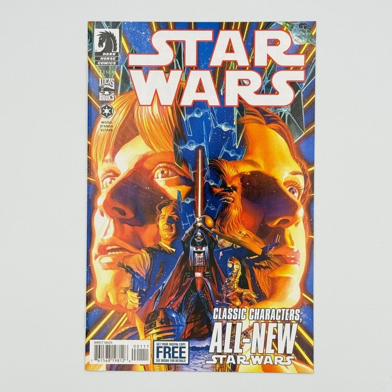 Star Wars #1 (Marvel Comics, 2013), raw comic book in NM 9.4 condition — front cover
