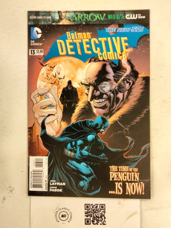 Detective Comics #13 (DC Comics), raw comic book in NM condition — front cover