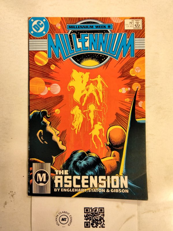 Millennium #8 (DC Comics), raw comic book in NM condition — front cover