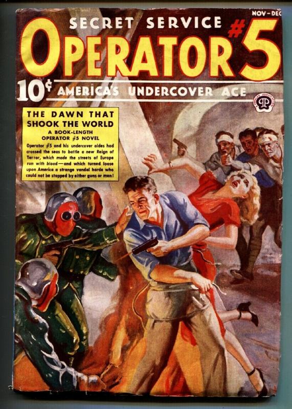 Operator #5, raw, ungraded comic book — front cover