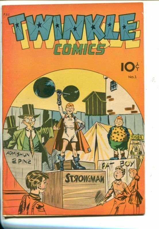 Twinkle #1-1945-Wwii Stories-Funny Animals-Strange Combo-Southern STATES-vf, raw, ungraded comic book — front cover