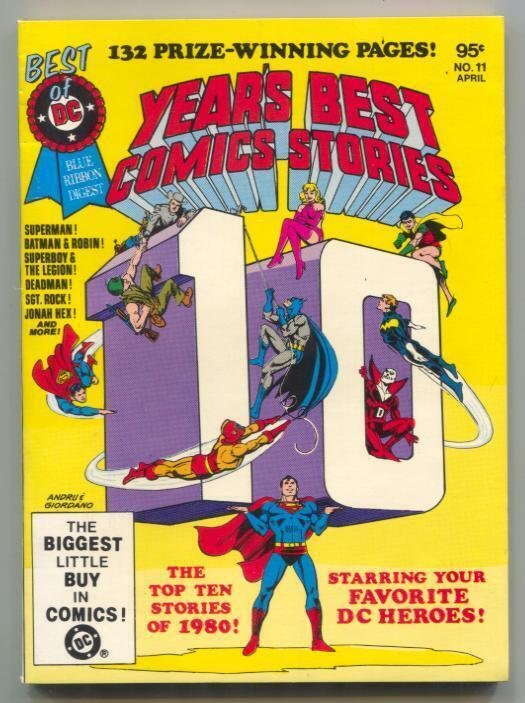 Best of DC #11 (DC Comics, 1981), raw, ungraded comic book — front cover