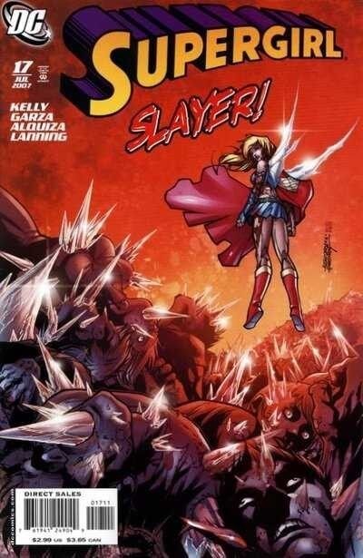 Supergirl #17 (DC Comics, 2005), raw comic book in VF+ condition — front cover