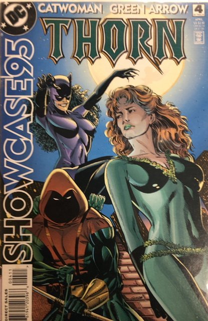 Showcase '95 #4 (1995), raw, ungraded comic book — front cover