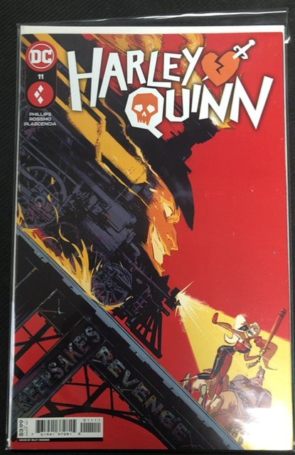 Harley Quinn #11 (DC Comics, 2022), raw, ungraded comic book — front cover